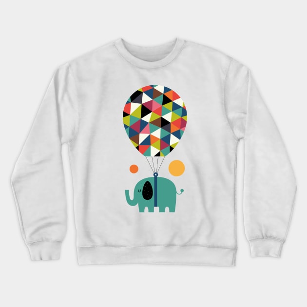 Fly High And Dream Big Crewneck Sweatshirt by AndyWestface